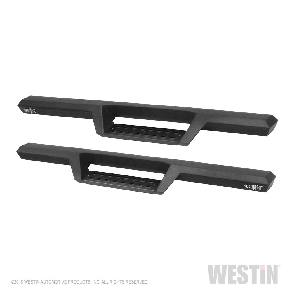 Westin Automotive 18-C WRANGLER JL 2DR HDX DROP NERF STEP BARS TEXTURED BLACK 56-14055